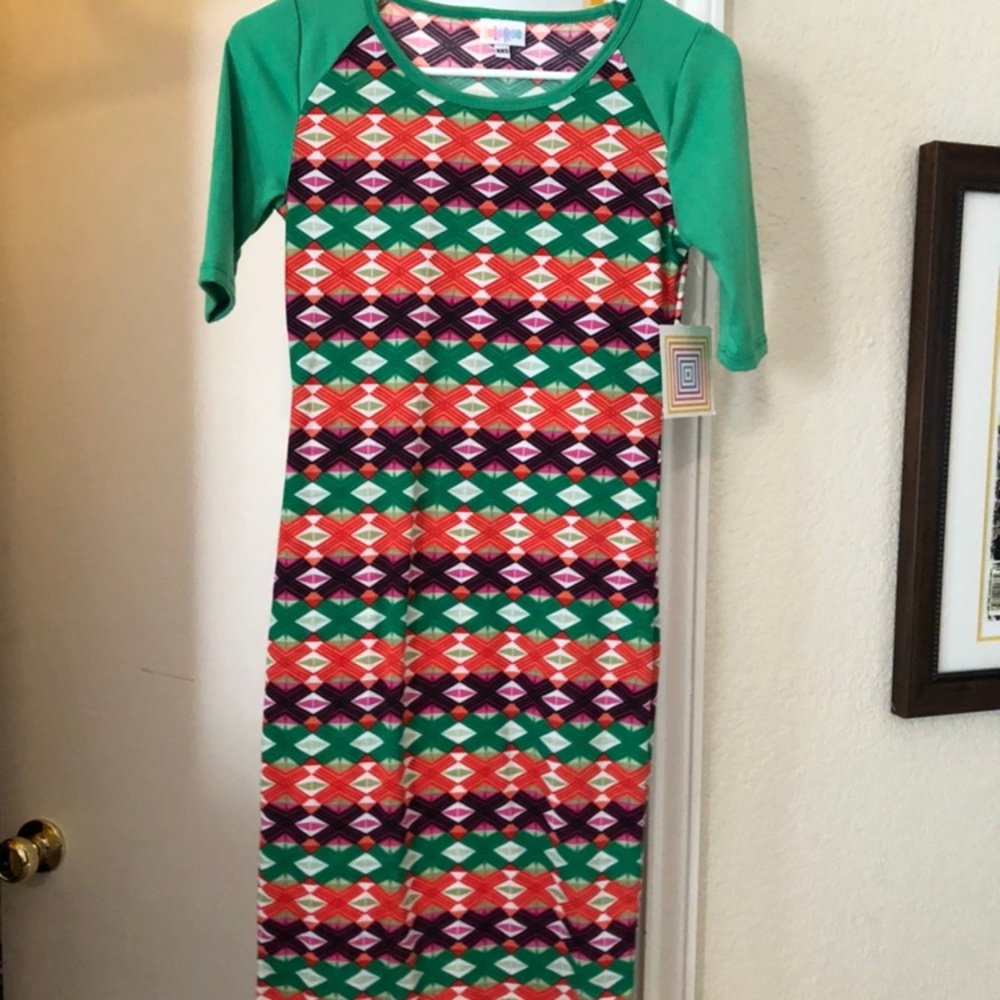 LulaRoe Julia Dress XS NWT